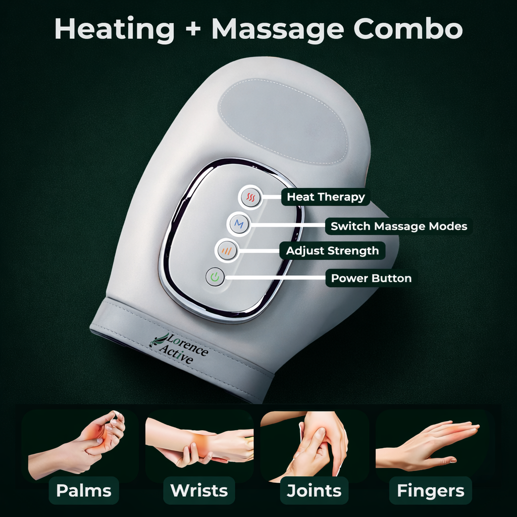 LorenceActive™ Portable Hand Massager
